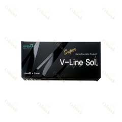 SUPER V LINE SOL fat-dissolving solution for V-shaped facial contouring.