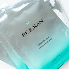 Rejuran Turn Over Mask – Ultra-hydrating anti-aging sheet mask with c-PDRN and salmon serum.