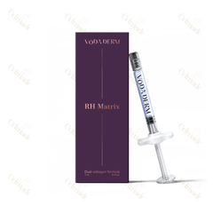 VODA DERM RH Matrix recombinant human collagen skin matrix booster — 3 mL syringe and purple packaging