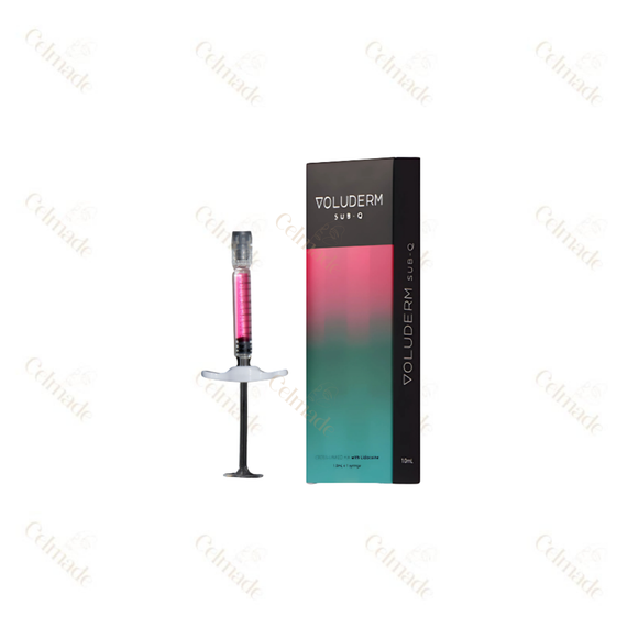 Voluderm Sub-Q 1ml – High-density HA filler for chin and jawline contouring.