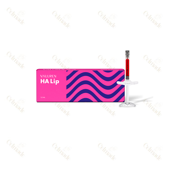 Voluren HA Lip Filler 1.5ml syringe — Korean ultra cross-linked HA lip filler with PDRN by Celmade