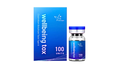 Wellbeing Tox 100 Units – Injectable neurotoxin for dynamic wrinkle treatment.