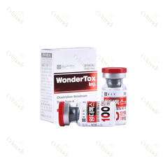 Wonder Tox 100 botulinum toxin type A for wrinkle reduction and facial rejuvenation.