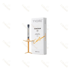 YVOIRE Contour Plus ultra-high density hyaluronic acid filler for deep contouring and facial sculpting.