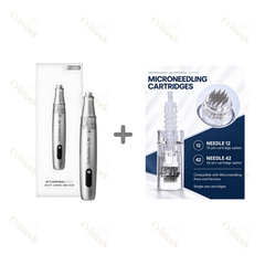 STARPEN 智能护肤仪｜专业微针笔 - STARPEN Smart professional is skin care device with adjustable needle depth, 6 speed levels, rechargeable battery and multiple cartridge compatibility.