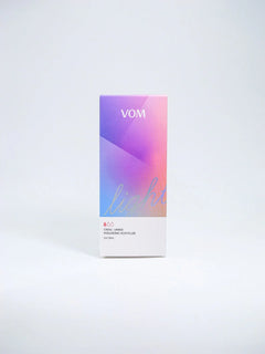 VOM V ( Light ) medium-density hyaluronic acid filler for wrinkle reduction and facial contouring.
