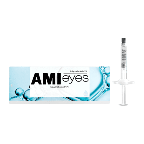 AMI Eyes 2ML under-eye treatment for hydration and brightening, ideal for reducing dark circles and puffiness.