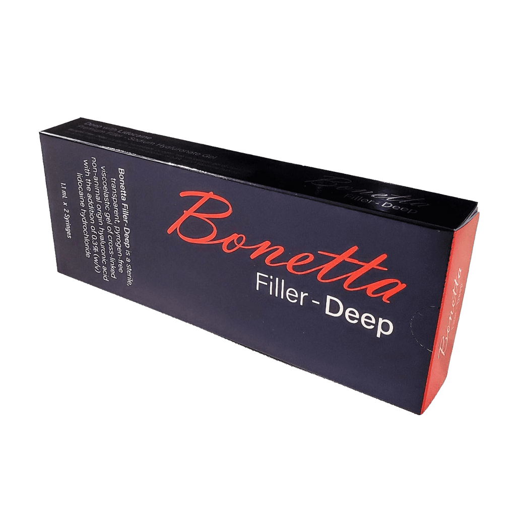 Bonetta DEEP hyaluronic acid filler for deep volume and facial contouring.