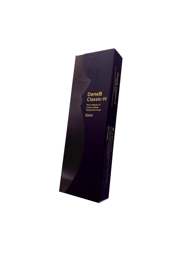 DeneB Classic H hyaluronic acid filler for deep volume and facial contouring.