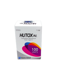 Hutox 100 botulinum toxin type A for wrinkle reduction and facial rejuvenation.