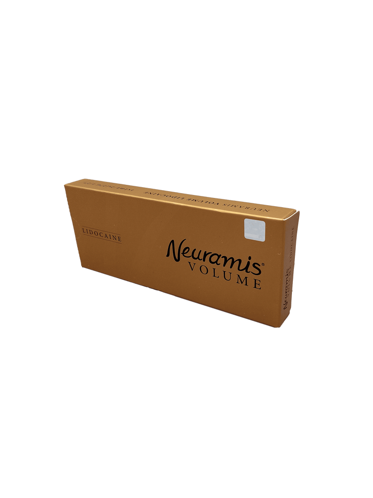 NEURAMIS VOLUME high-density hyaluronic acid filler for deep volume and facial contouring.