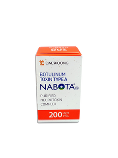 Nabota 200 high-dose botulinum toxin type A for wrinkle reduction and facial rejuvenation.
