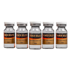 POWER DELETE fat-dissolving injection for targeted body contouring.
