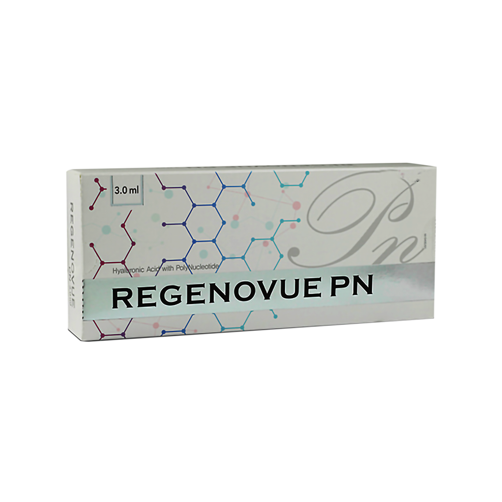 REGENOVUE PN Polynucleotide-based injectable for skin repair and hydration.
