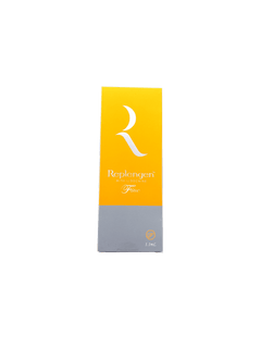 REPLENGEN FINE low-density hyaluronic acid filler for fine line reduction and subtle volume.