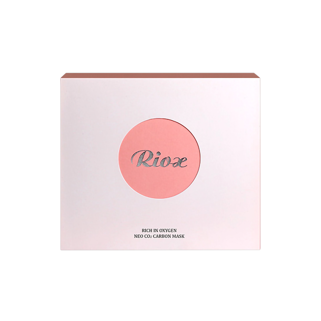 Riox CO₂ Mask for skin rejuvenation, hydration, and brightening through CO₂ therapy.