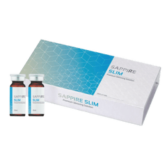 SAPPHIRE SLIM fat-dissolving injection for targeted body contouring.