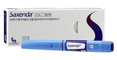 SAXENDA injectable solution for weight management and appetite control.