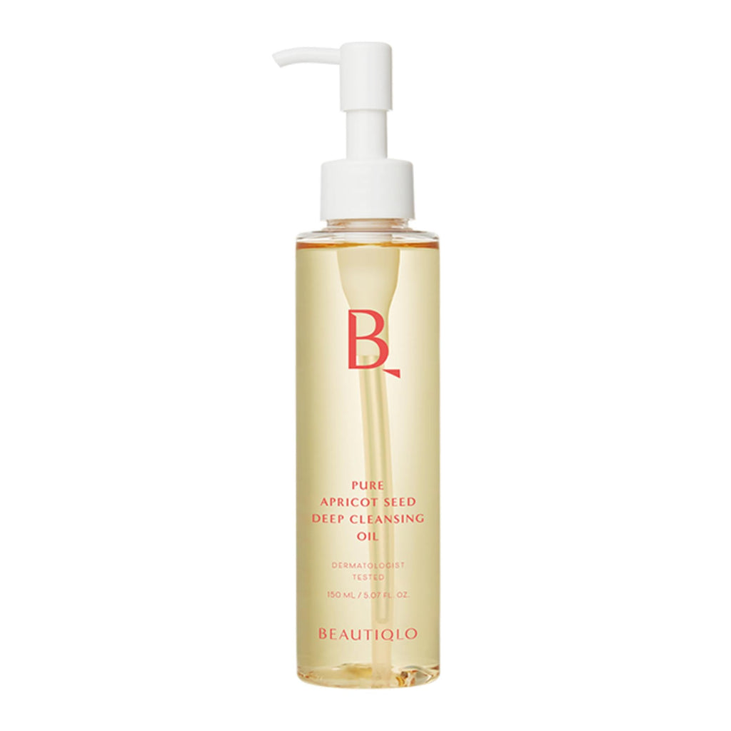 Beautiqlo Pure Apricot Seed Deep Cleansing Oil.