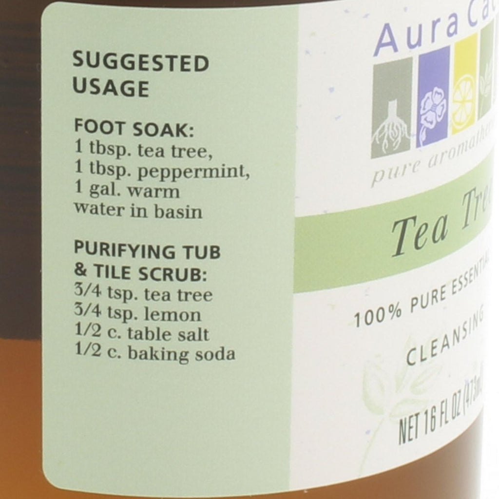 Auracacia Cleansing Pure Essential Oil Tea Tree.