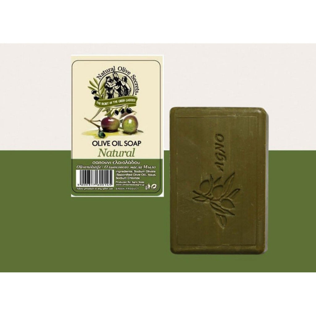 Agno Greece Olive Cleansing Soap Natural.