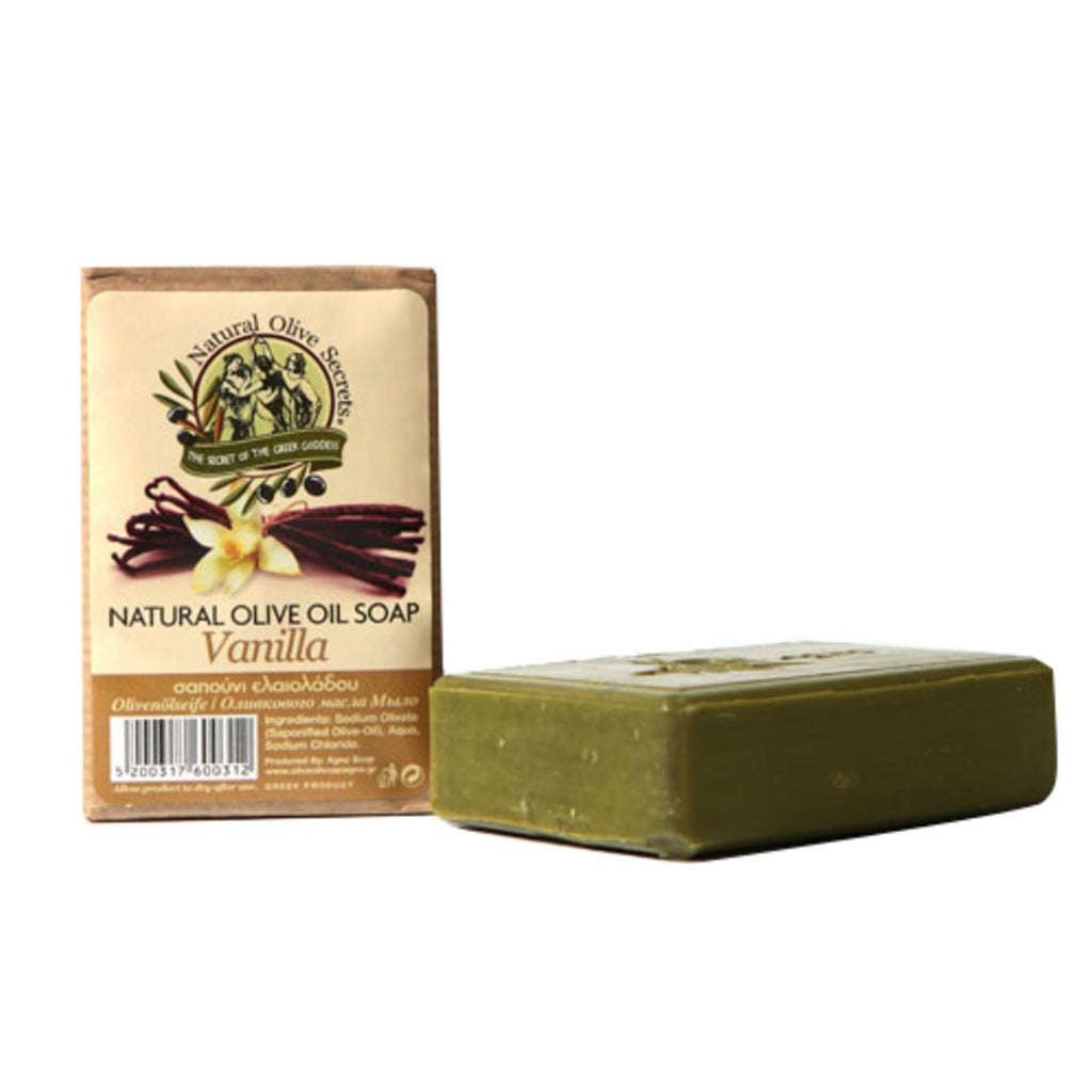 Agno Greece Olive Cleansing Soap Vanilla.