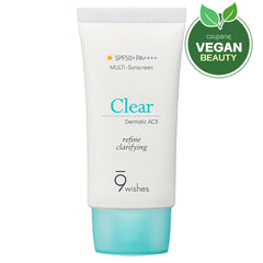 9 Wishes Dermatic Clear Sunscreen SPF50+ PA++++.