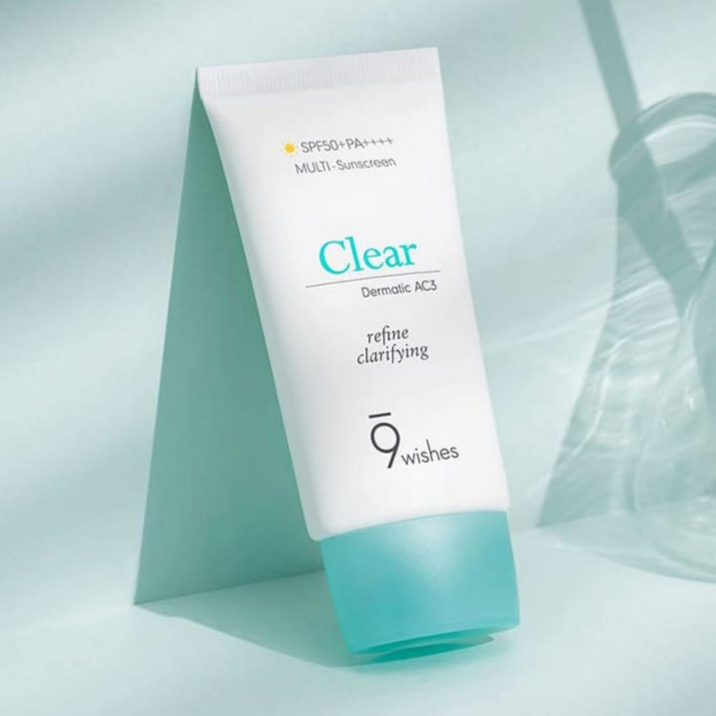 9 Wishes Dermatic Clear Sunscreen SPF50+ PA++++.