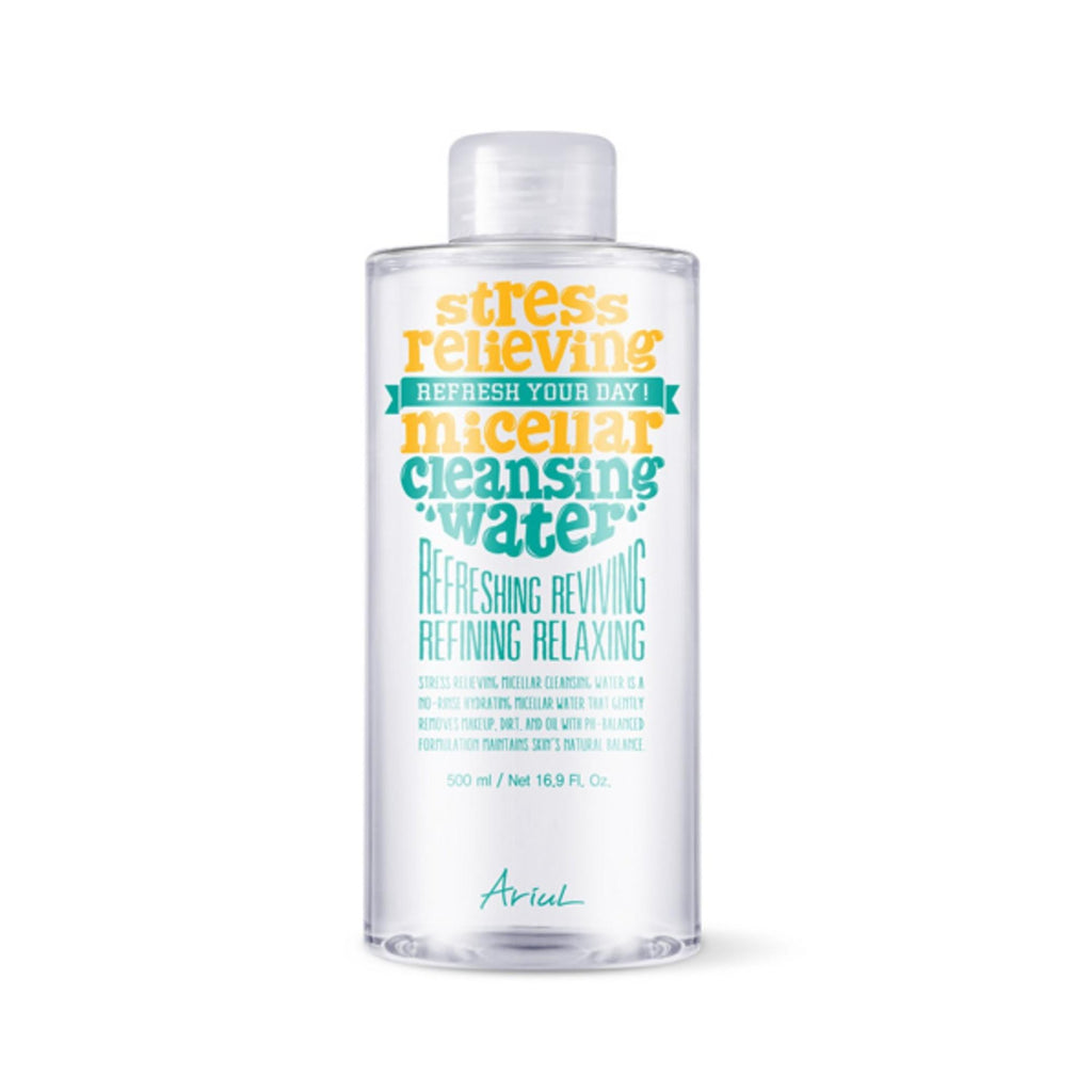 Ariel Stress Relieving Micellar Cleansing Water.