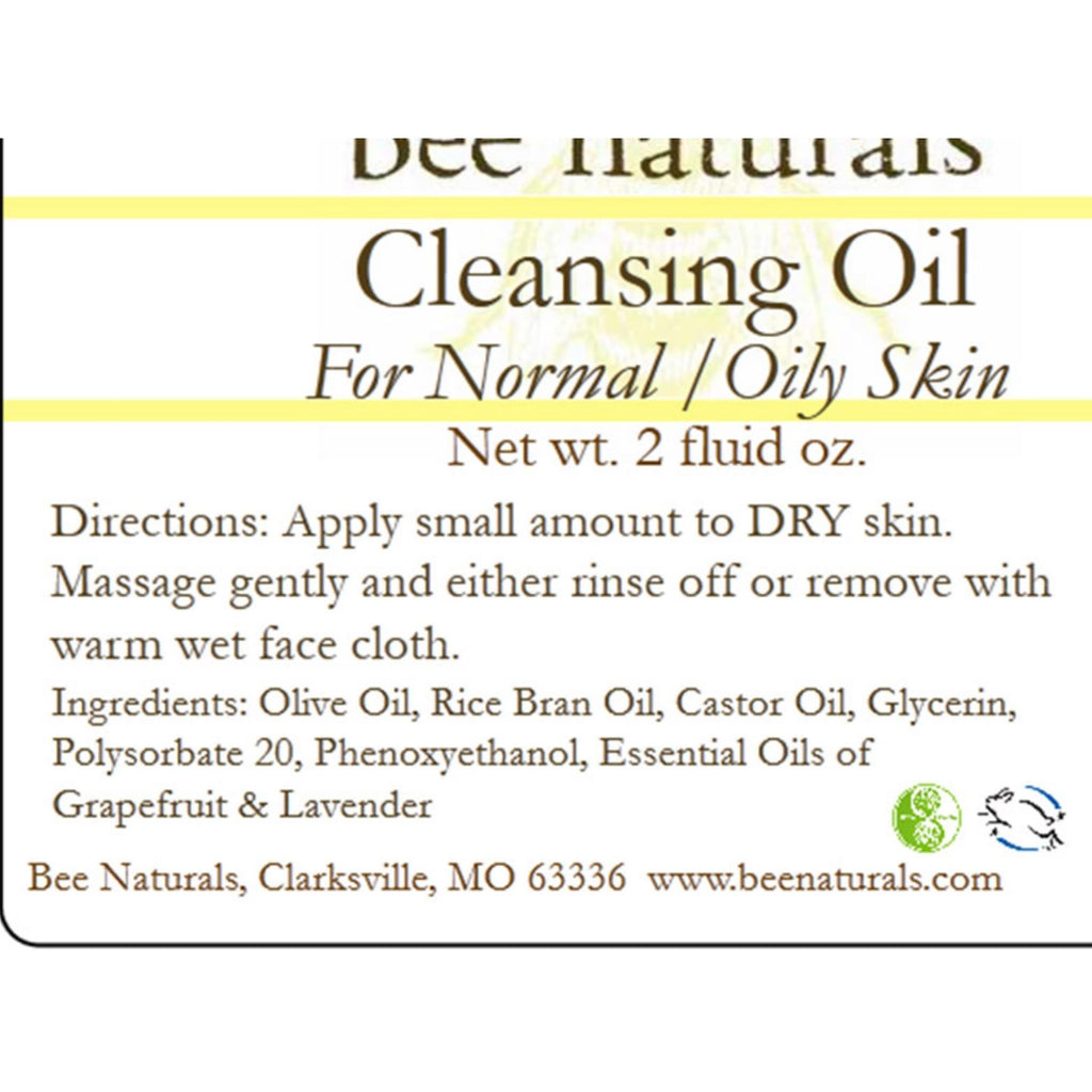 Be Naturals Cleansing Oil.