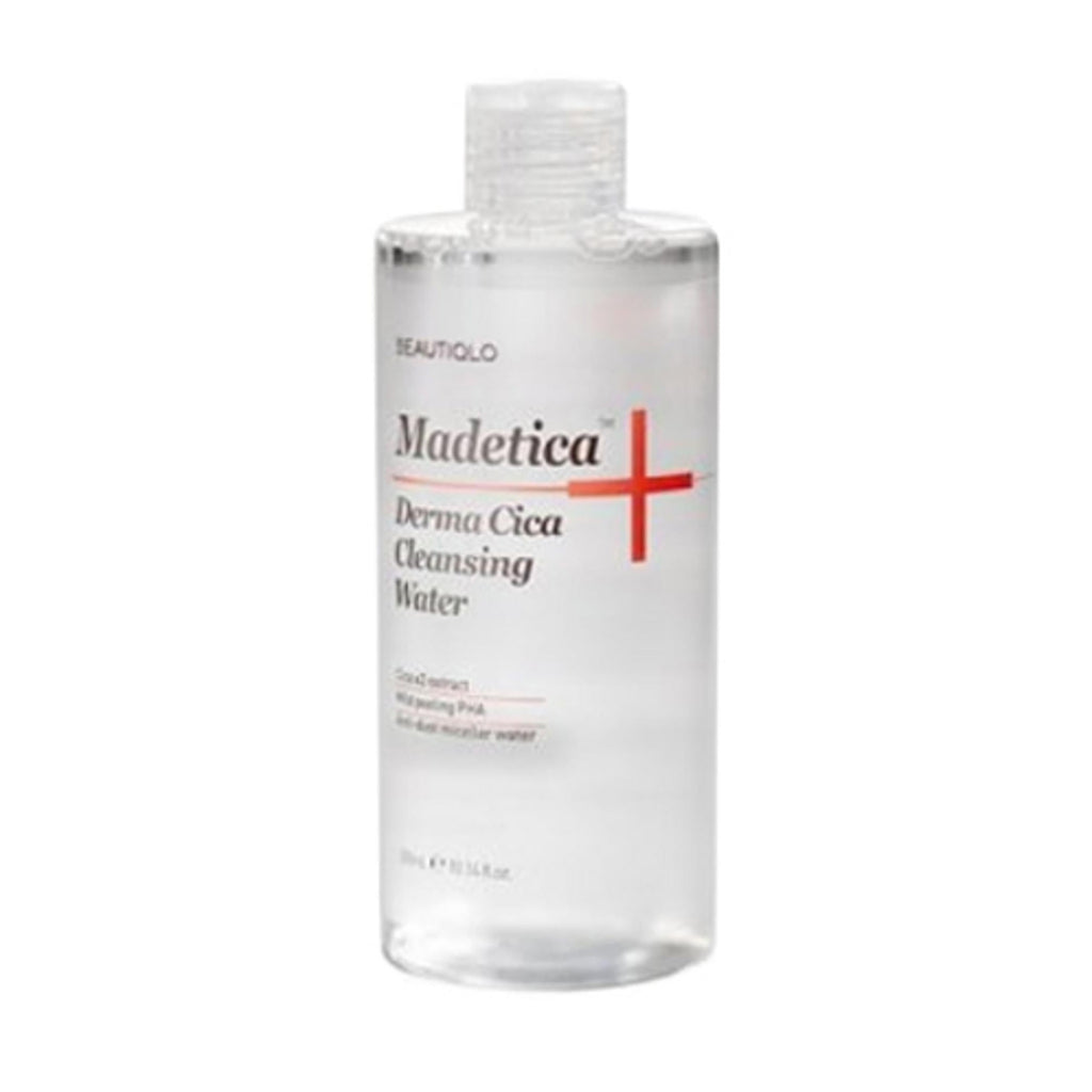 Beautiqlo Madetica Derma Cica Cleansing Water.