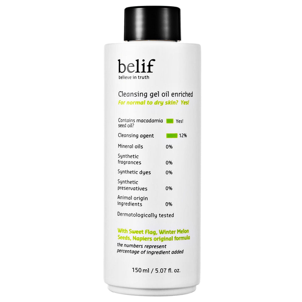 belif Cleansing Gel Oil Enriched.