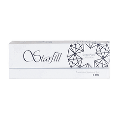 STARFILL DEEP (plus) hyaluronic acid filler for deep wrinkle reduction and facial contouring.