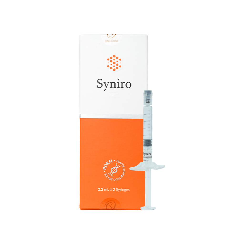 SYNIRO injectable for skin hydration and rejuvenation, enhancing elasticity and radiance.