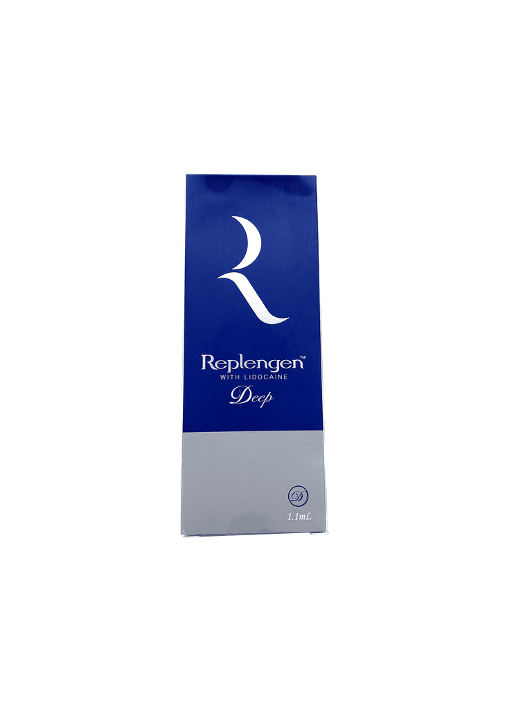 REPLENGEN DEEP hyaluronic acid filler for deep wrinkle reduction and facial contouring.